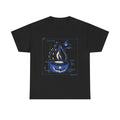 Wisp Lantern - Flickering Blueprint Halloween Tee