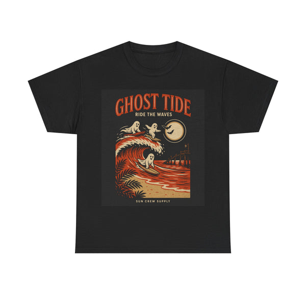Ghost Tide - Retro Halloween Poster Tee