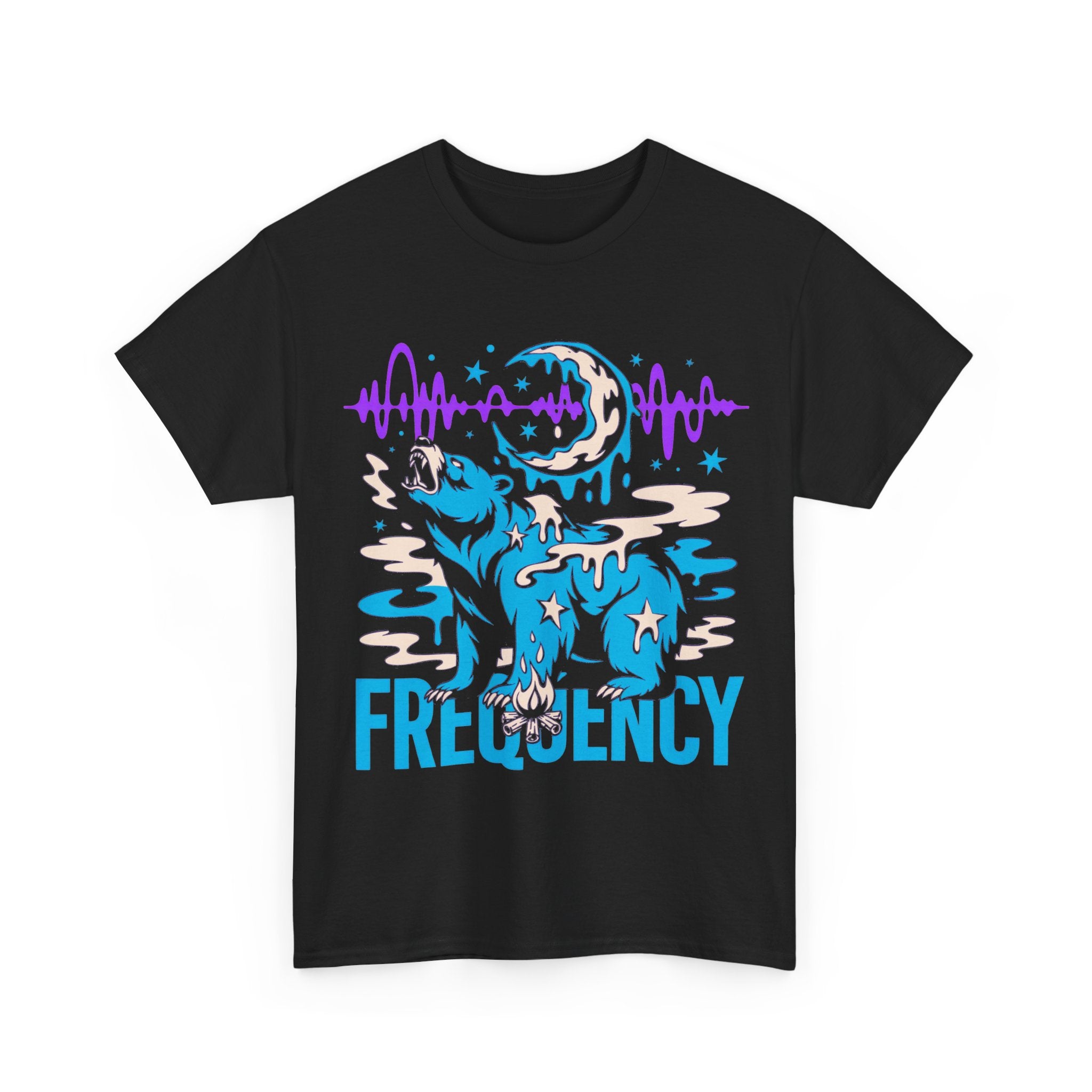 Frequency - Psychedelic Moon Bear Tee