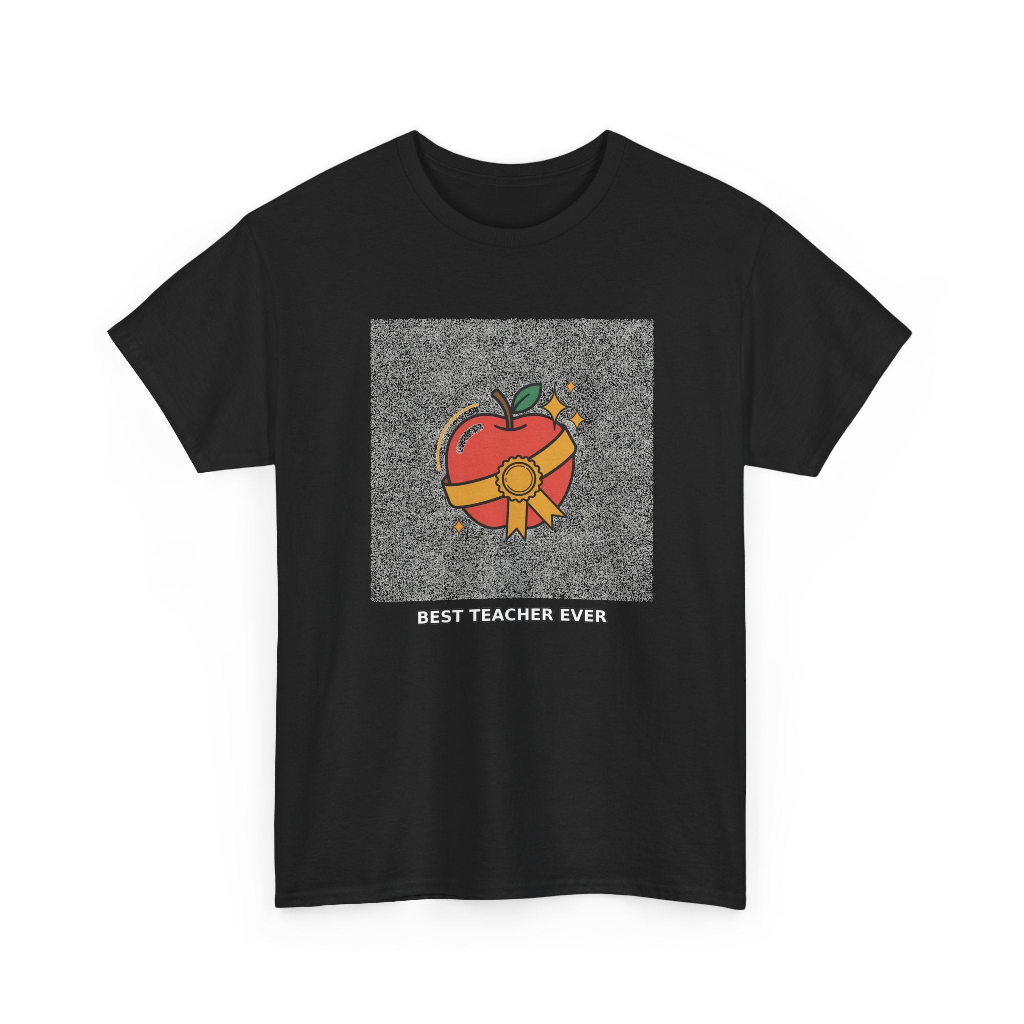 Best Teacher Ever - Retro Apple Tee