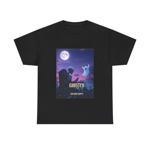 Ghosted - Dark Humor Skeleton Tee