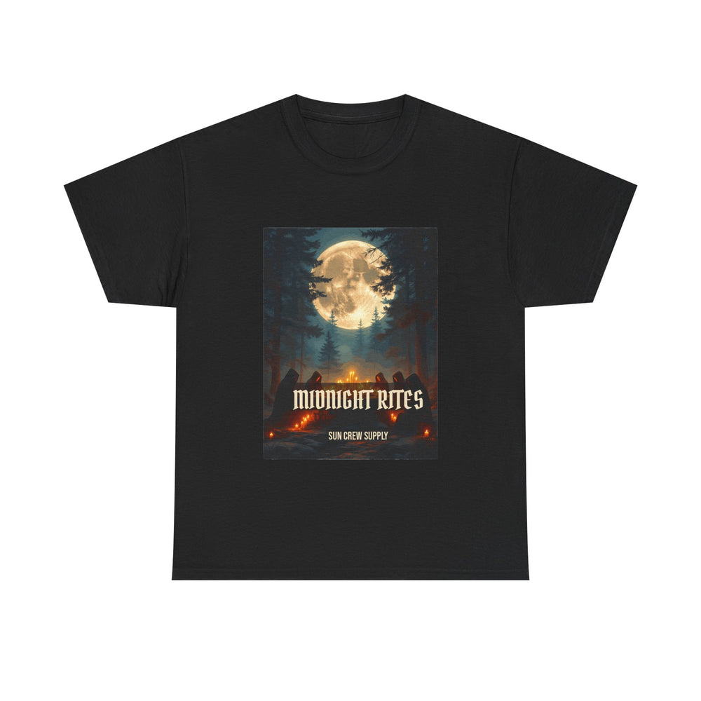 Midnight Rites - Halloween Gothic Tee - product photo 1 of 4 - SunCrew Supply Co.