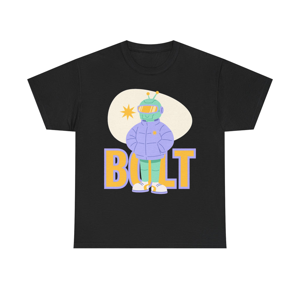 Bolt - Minimal Robot Mascot Tee