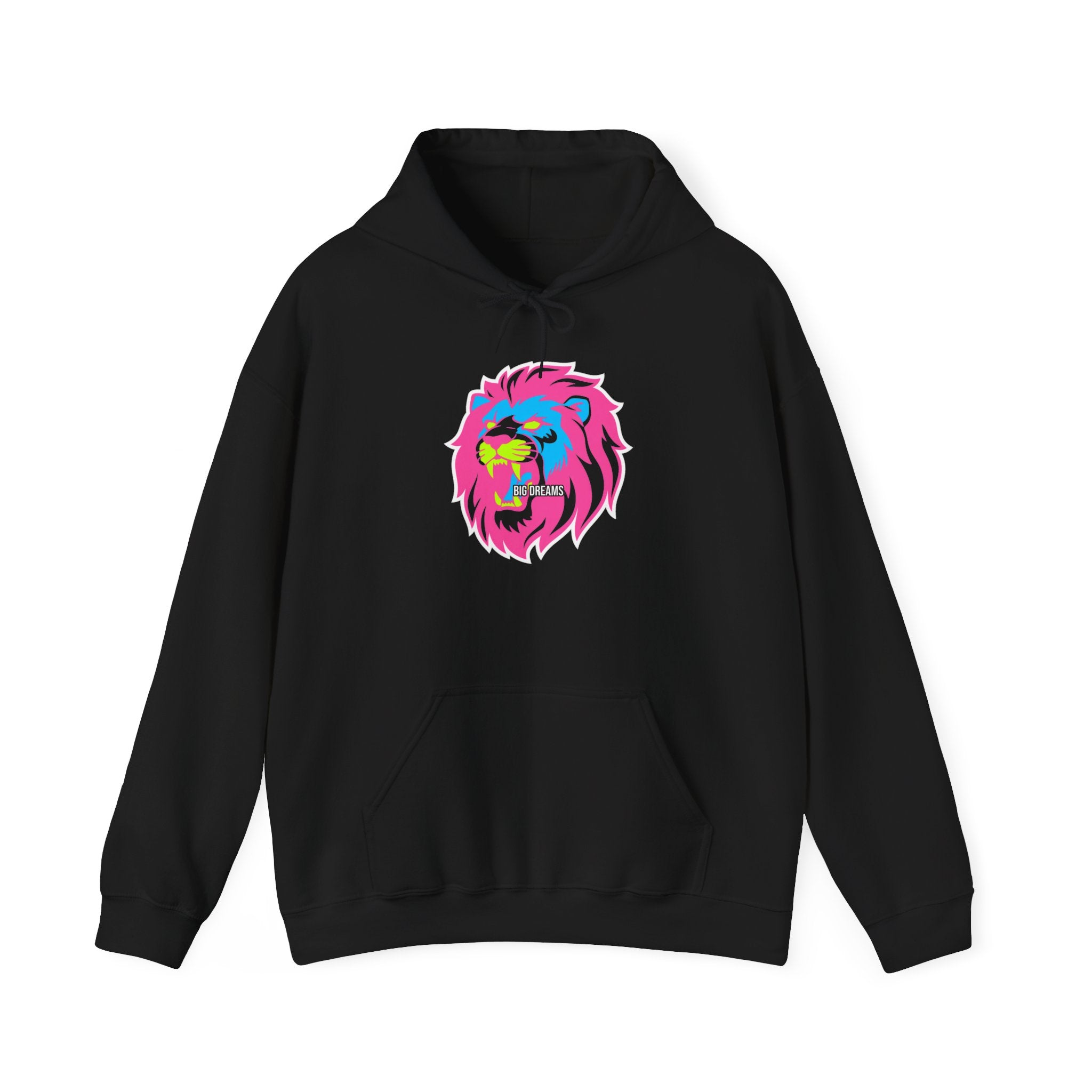 Big Dreams Lion - Motivational Hoodie