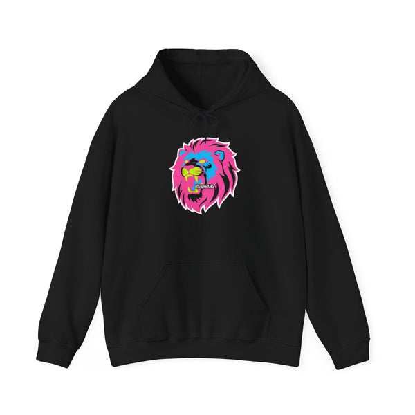 Big Dreams Lion - Motivational Hoodie