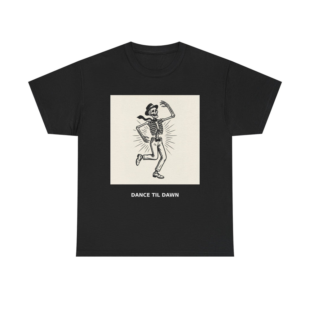 Dance Til Dawn - Skeleton Graphic Tee - product photo 1 of 4 - SunCrew Supply Co.