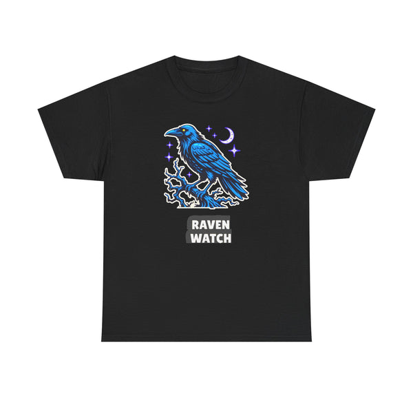 Raven Watch - Gothic Raven Halloween Tee