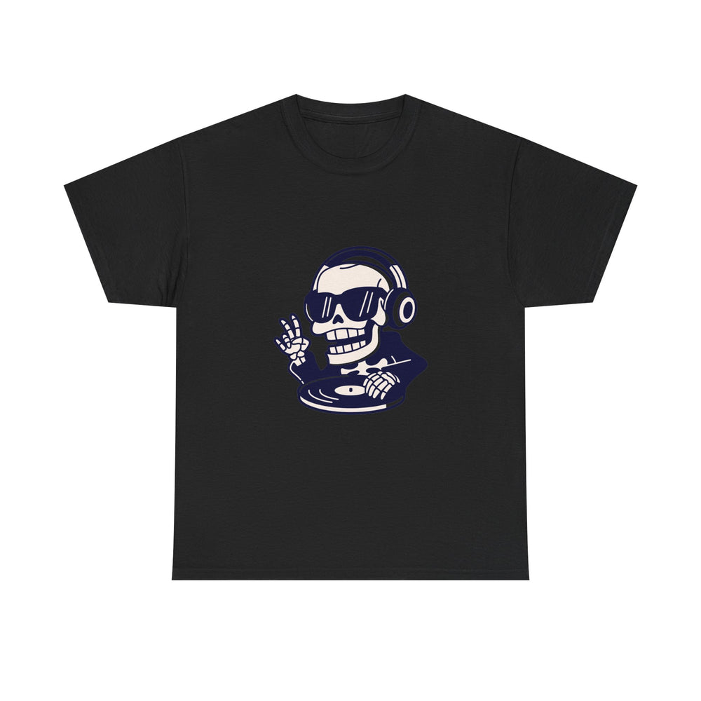 Skull DJ - Party Skeleton Tee - product photo 1 of 4 - SunCrew Supply Co.