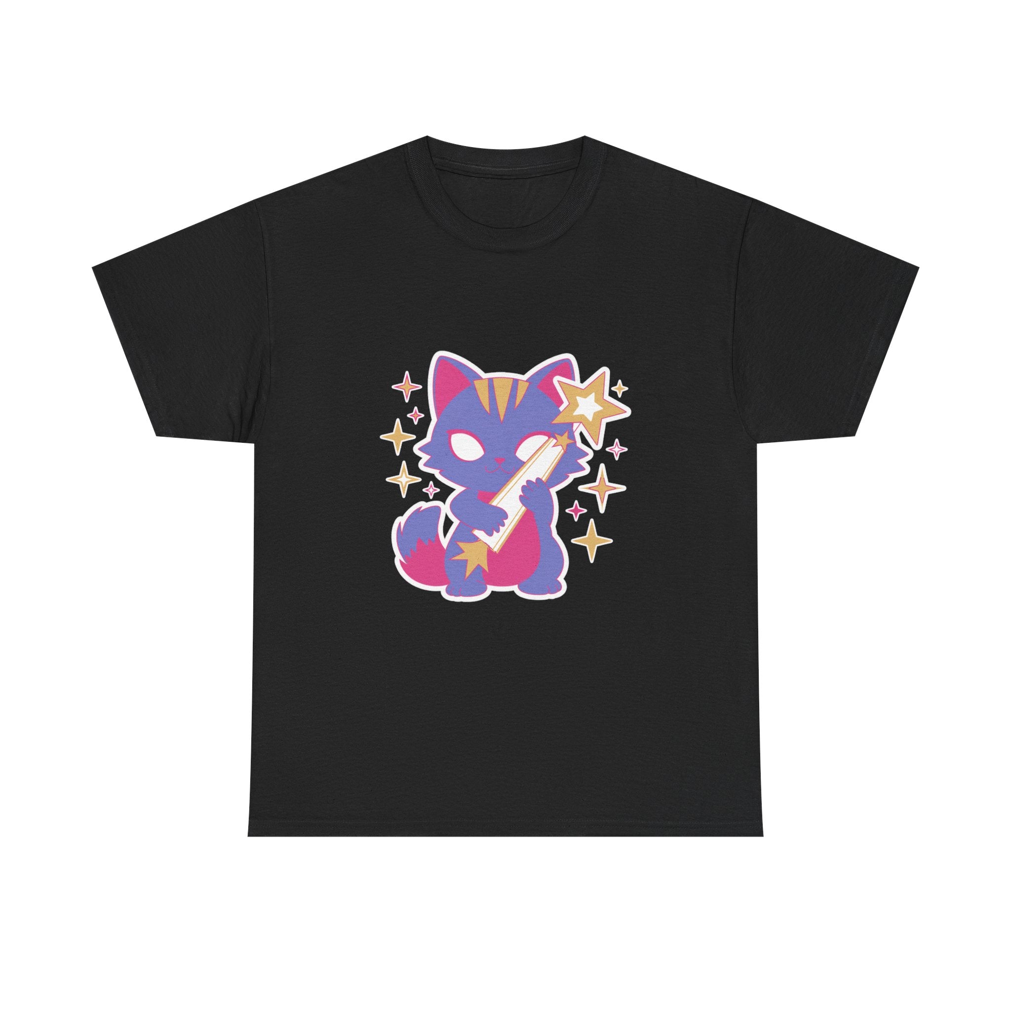 Star Catcher Cat - Kpop Kawaii Tee