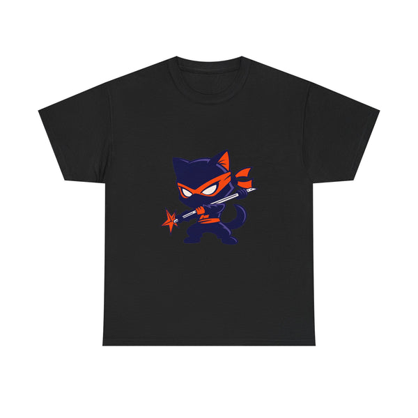 Ninja Cat - Stealth Cartoon Tee