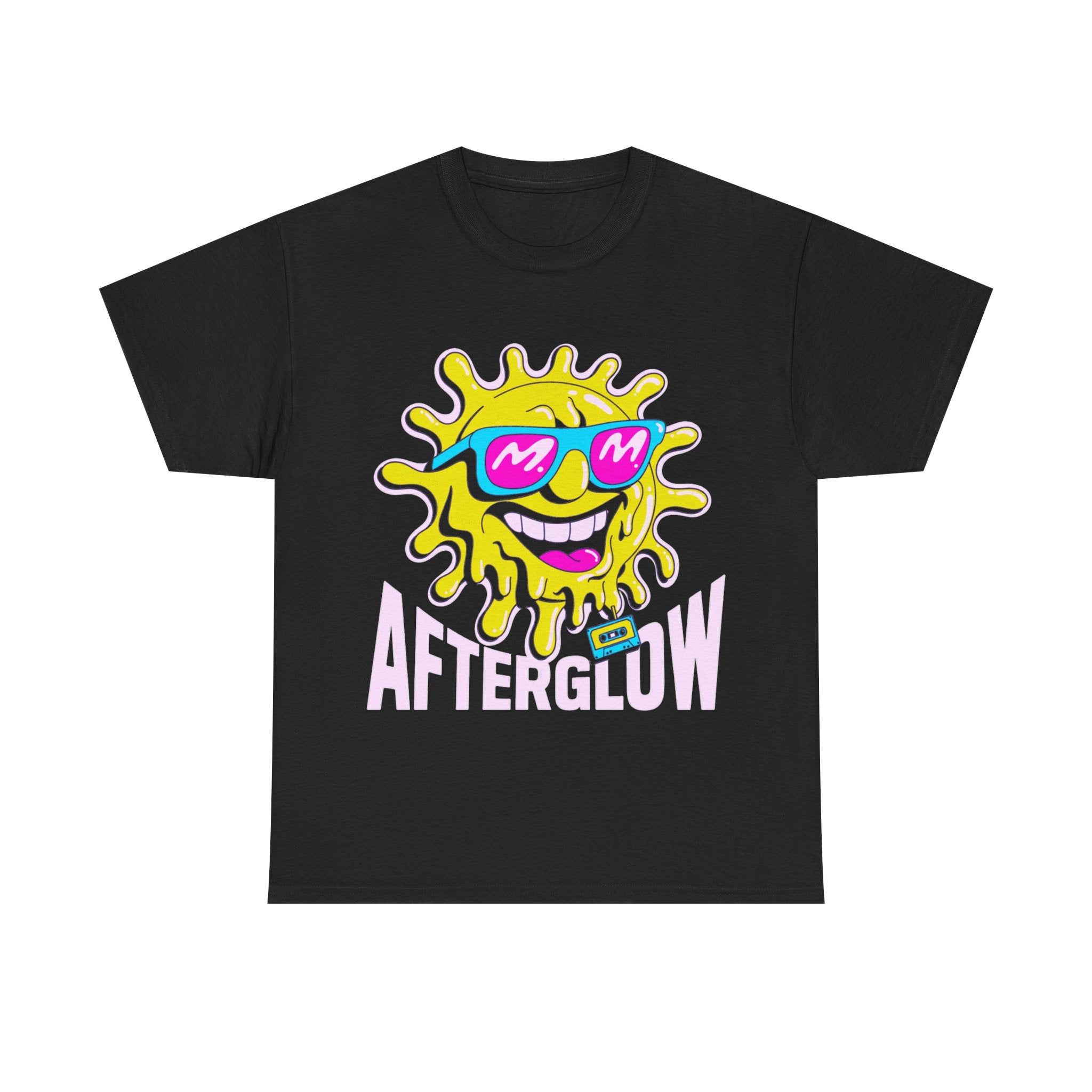 Afterglow - Retro Melting Sun Festival Tee