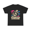 Pumpkin Chrome - Y2K Glitch Halloween Tee