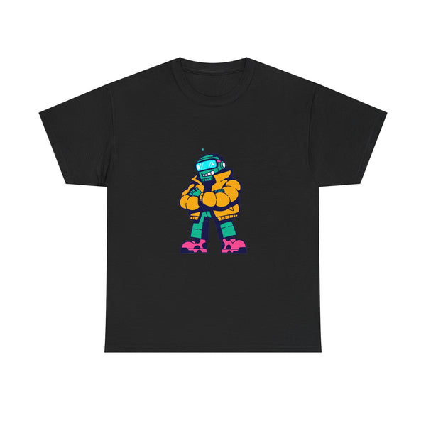 Street Robot - Cool Retro Cartoon Tee