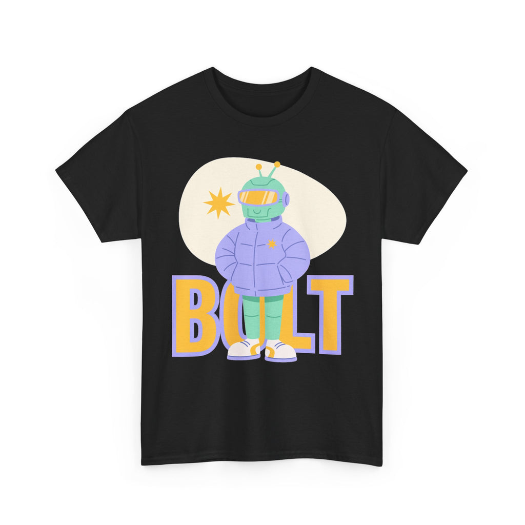 Bolt - Minimal Robot Mascot Tee