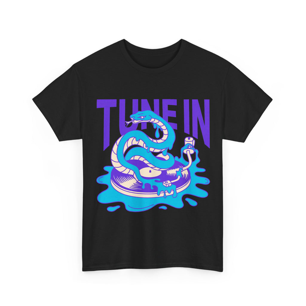 Tune In - Psychedelic Vinyl Snake Tee