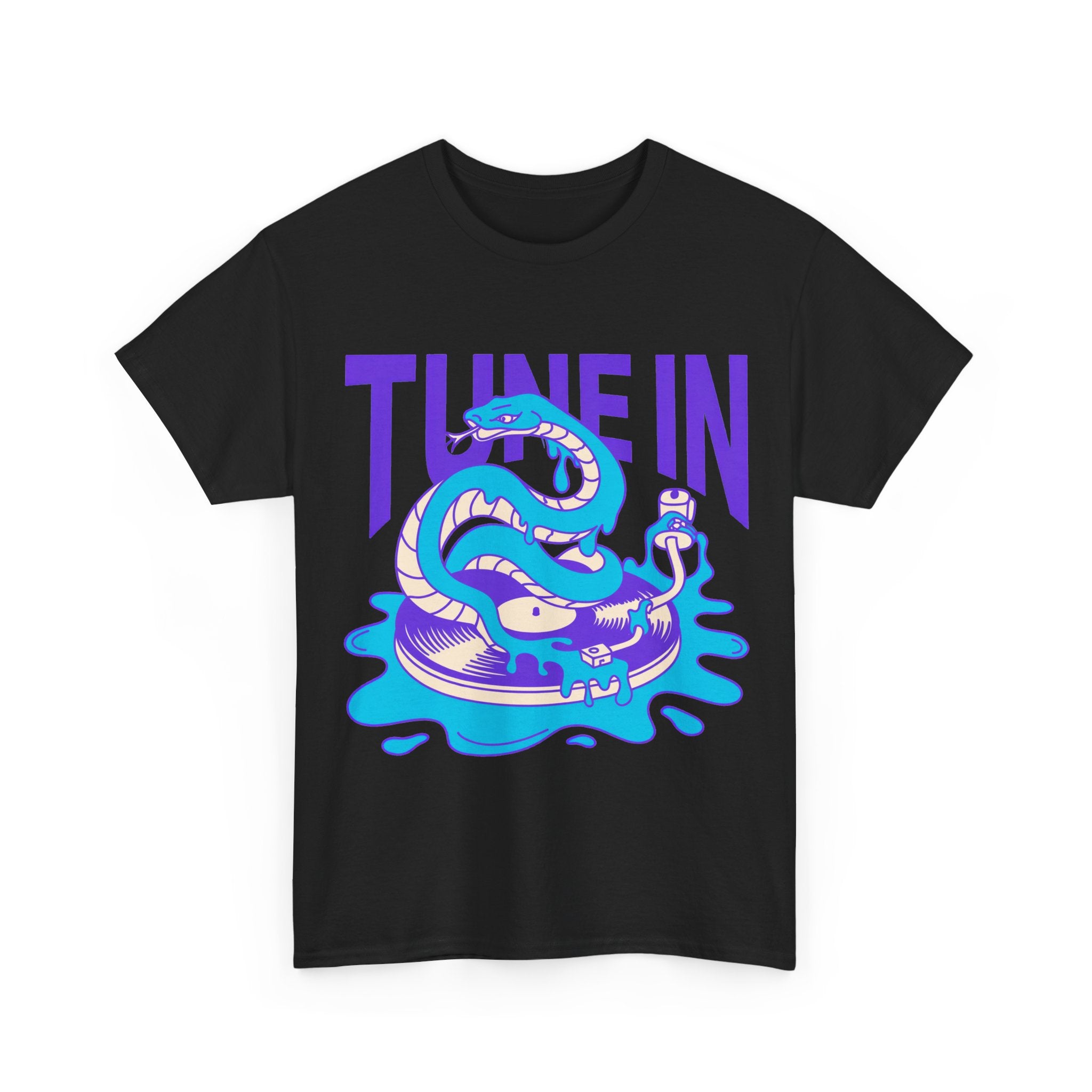 Tune In - Psychedelic Vinyl Snake Tee