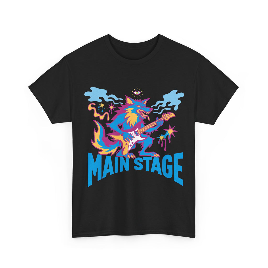Main Stage - Psychedelic Guitar Wolf Tee
