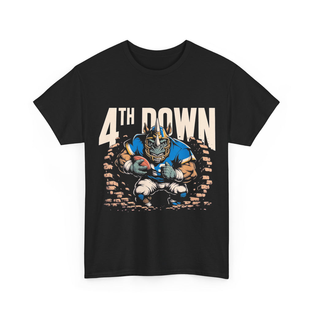 4th Down Rhino - Vintage Linebacker Tee