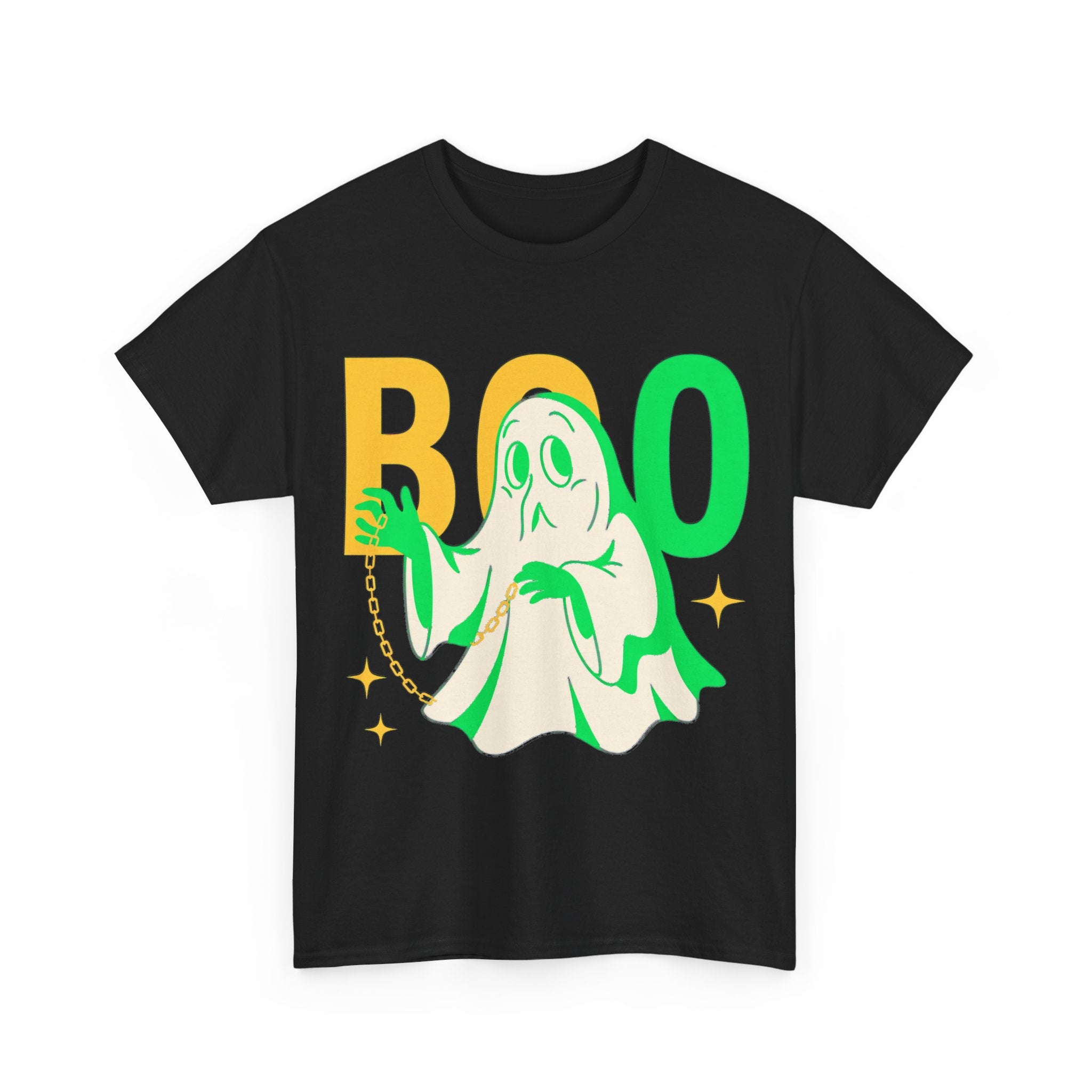 Boo - Retro Ghost Halloween Tee