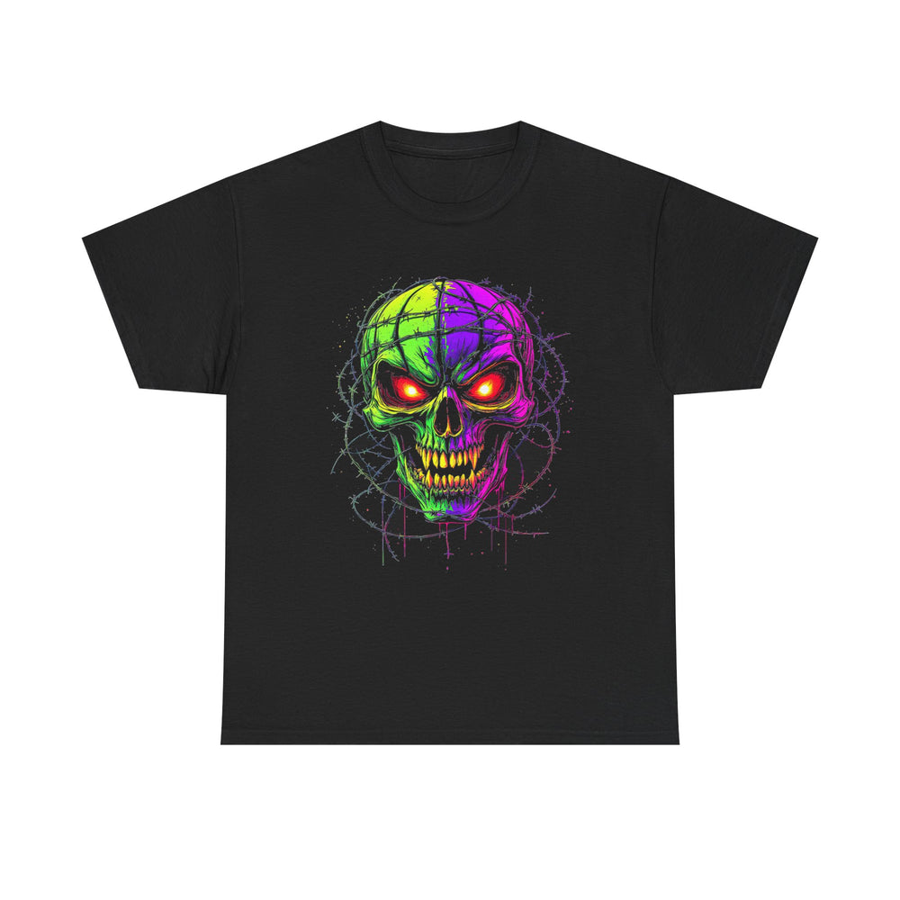 Villain Era - Toxic Green Pumpkin Skull Tee