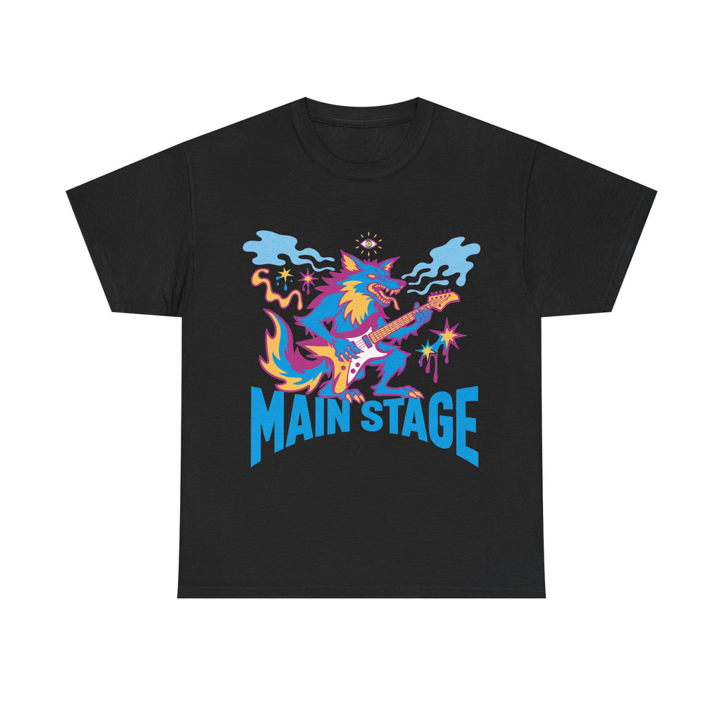 Main Stage - Psychedelic Guitar Wolf Tee