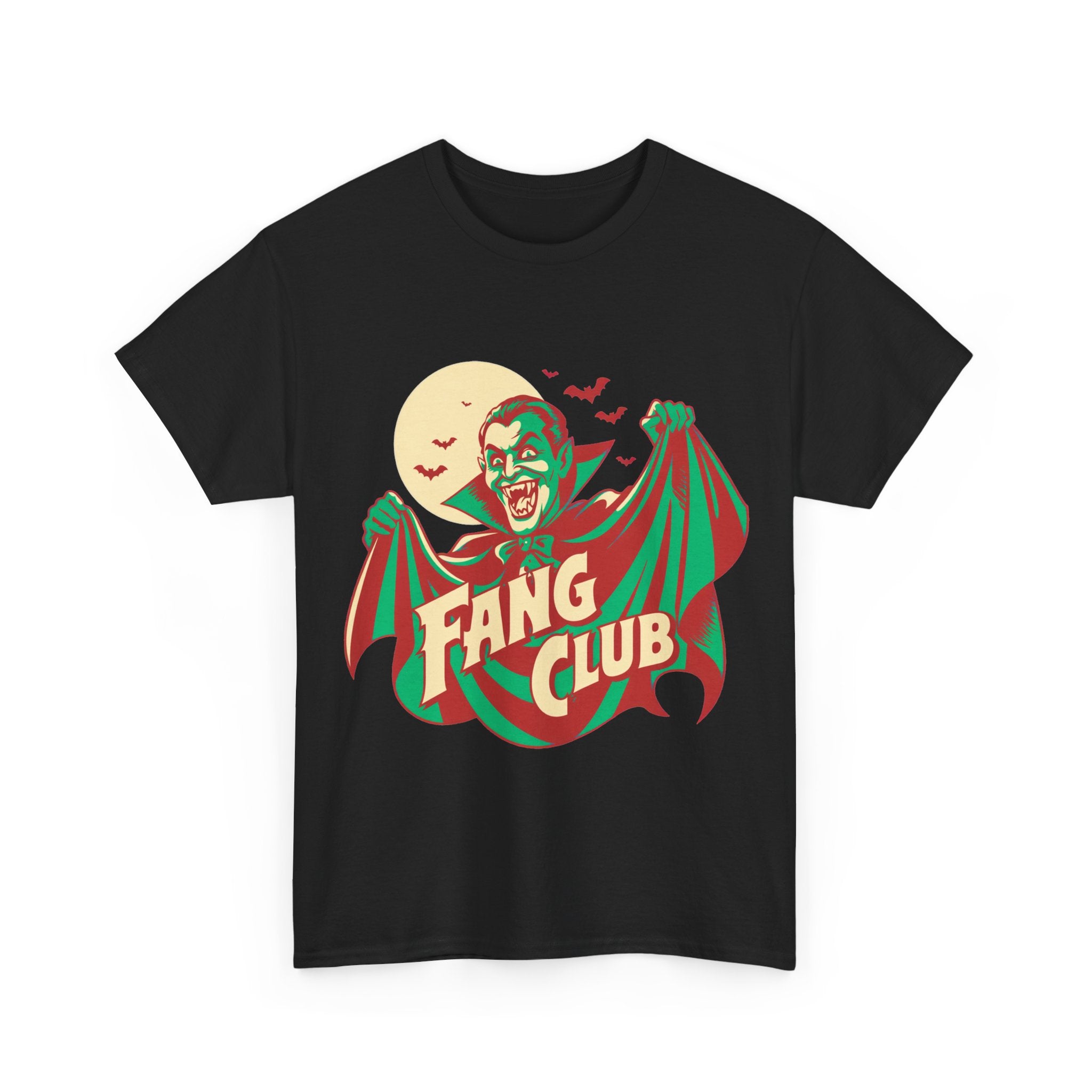 Fang Club - Vintage Vampire Halloween Tee