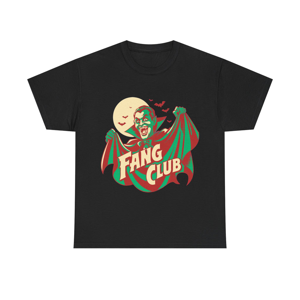 Fang Club - Vintage Vampire Halloween Tee