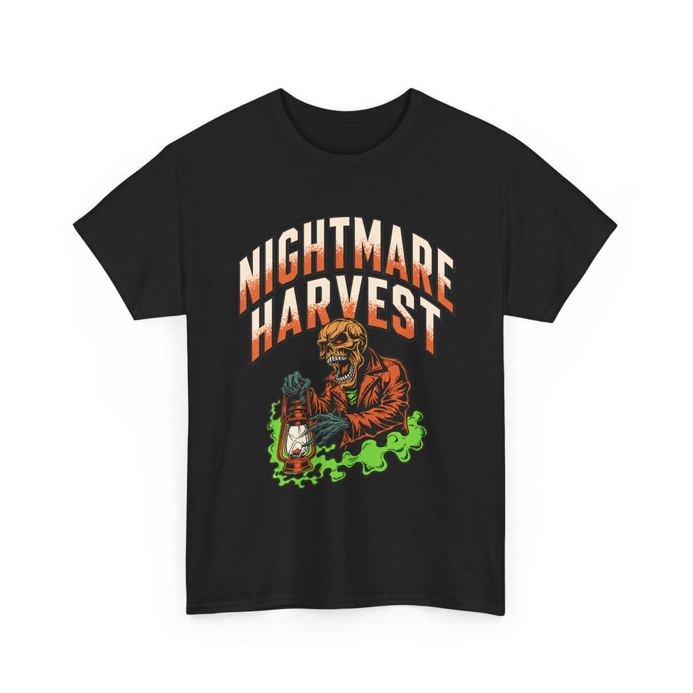 Nightmare Harvest - Screaming Skull Lantern Halloween Tee