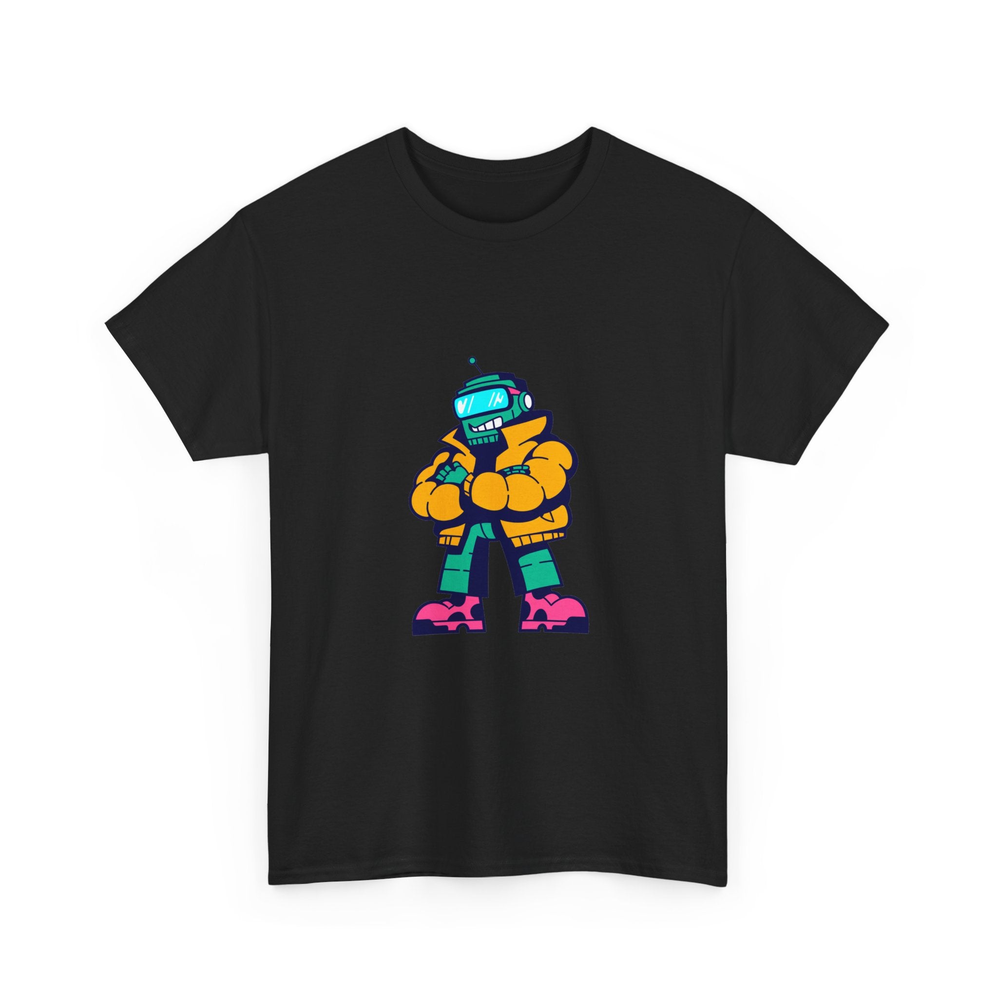 Street Robot - Cool Retro Cartoon Tee