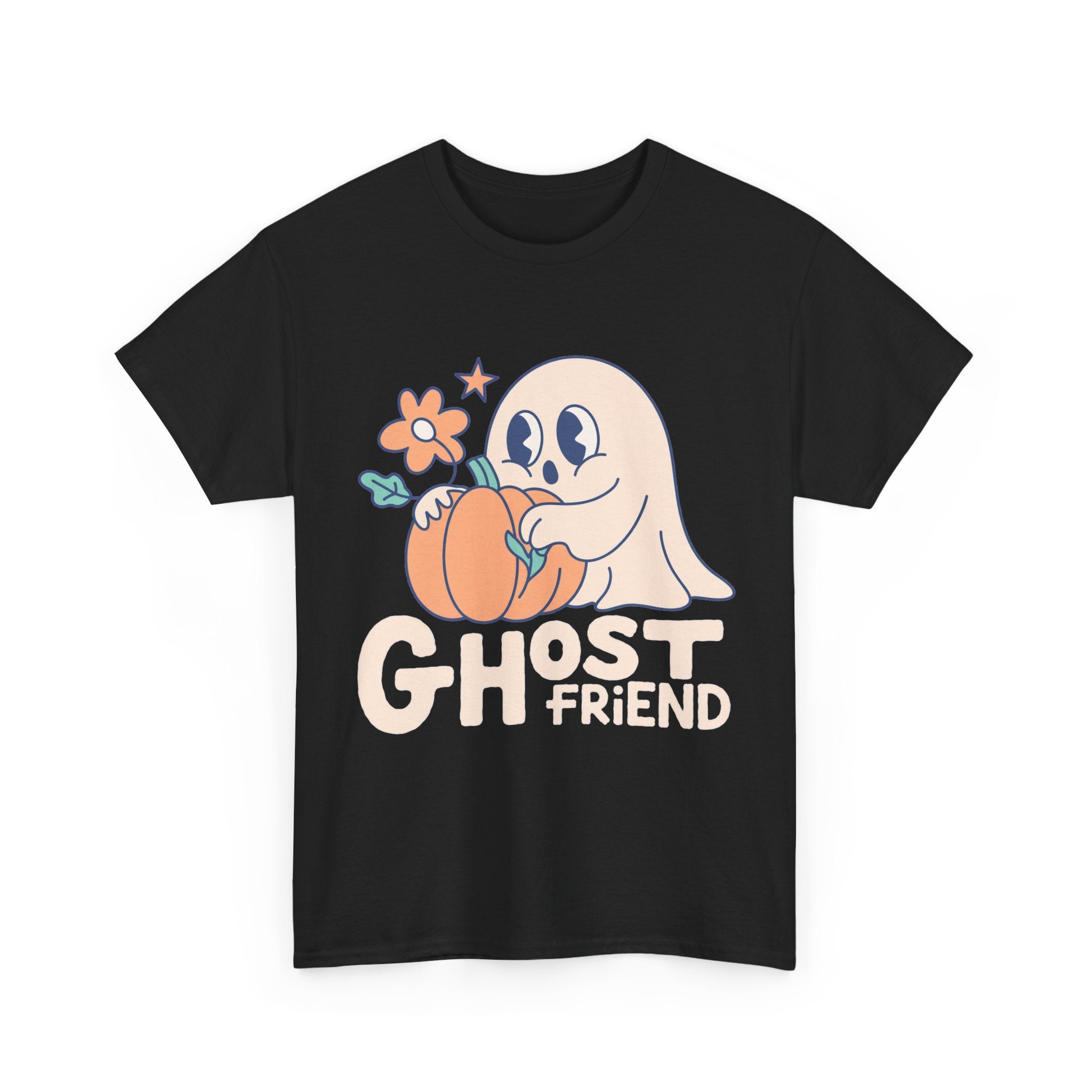 Ghost Friend - Sweet Doodle Halloween Tee