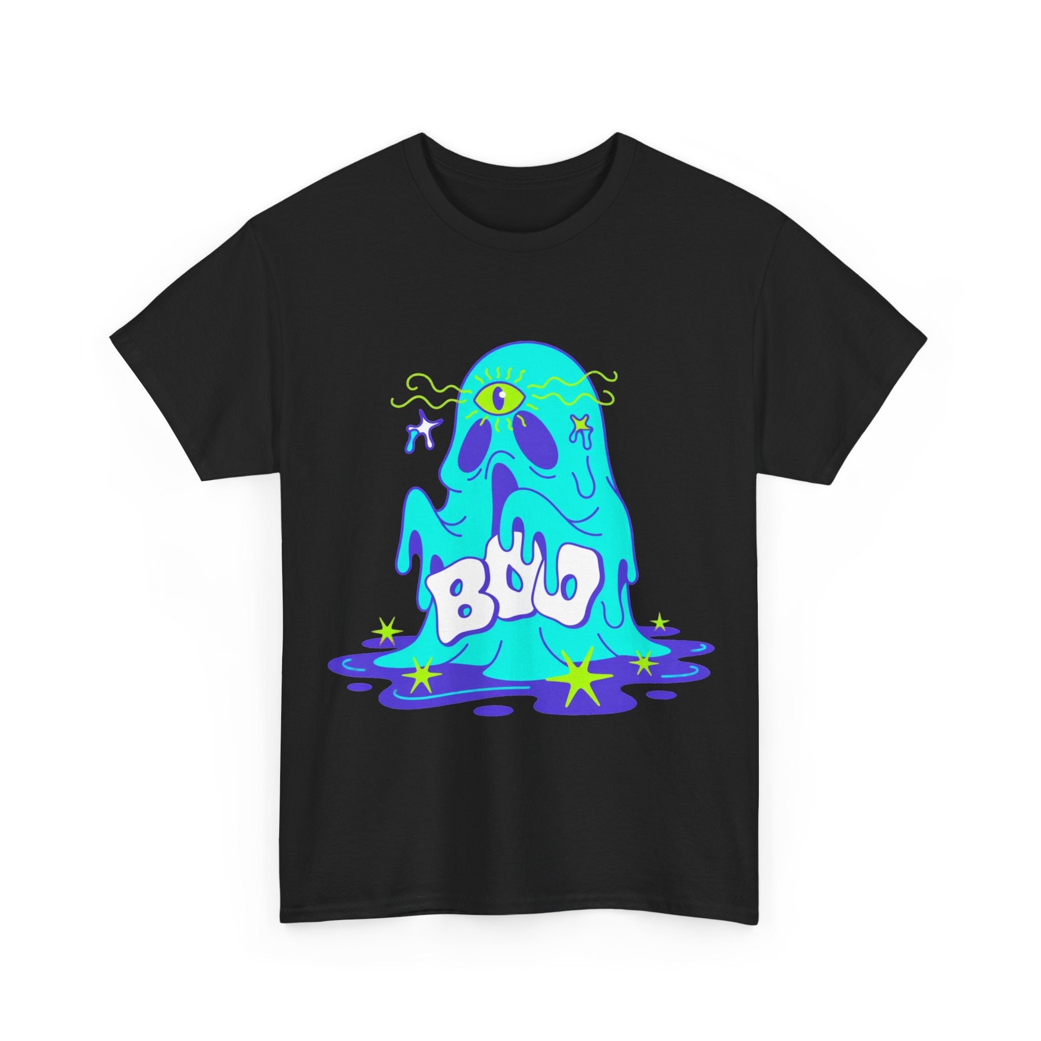 Boo - Melting Psychedelic Ghost Tee