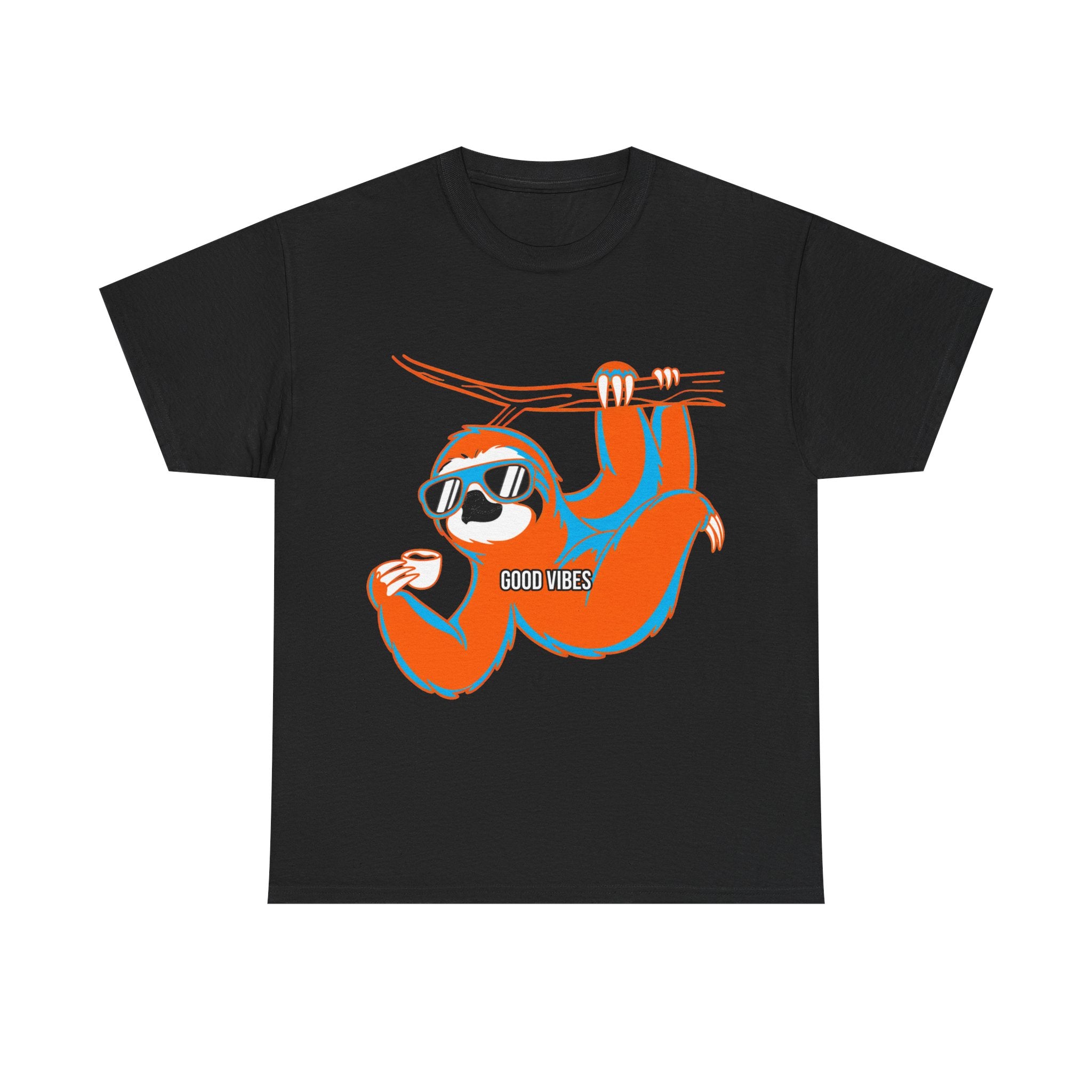 Good Vibes Sloth - Chill Graphic Tee