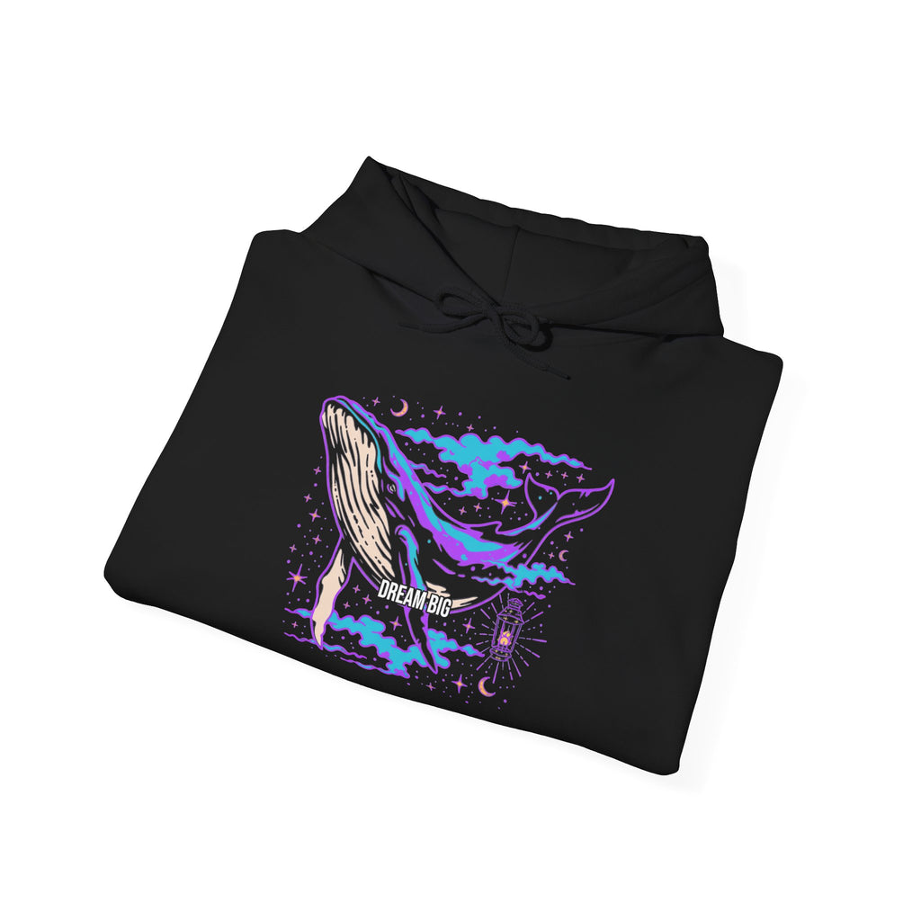 Dream Big Whale - Cosmic Surreal Hoodie