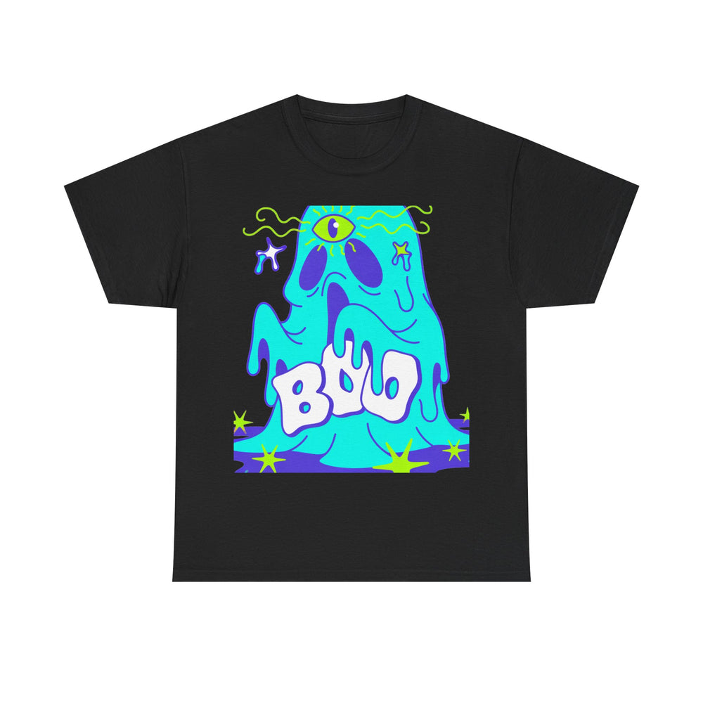 Boo - Melting Psychedelic Ghost Tee - product photo 1 of 4 - SunCrew Supply Co.