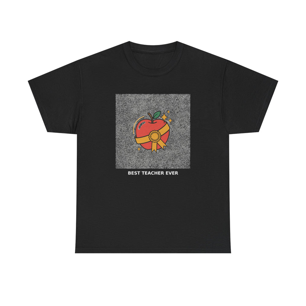 Best Teacher Ever - Retro Apple Tee - product photo 1 of 4 - SunCrew Supply Co.