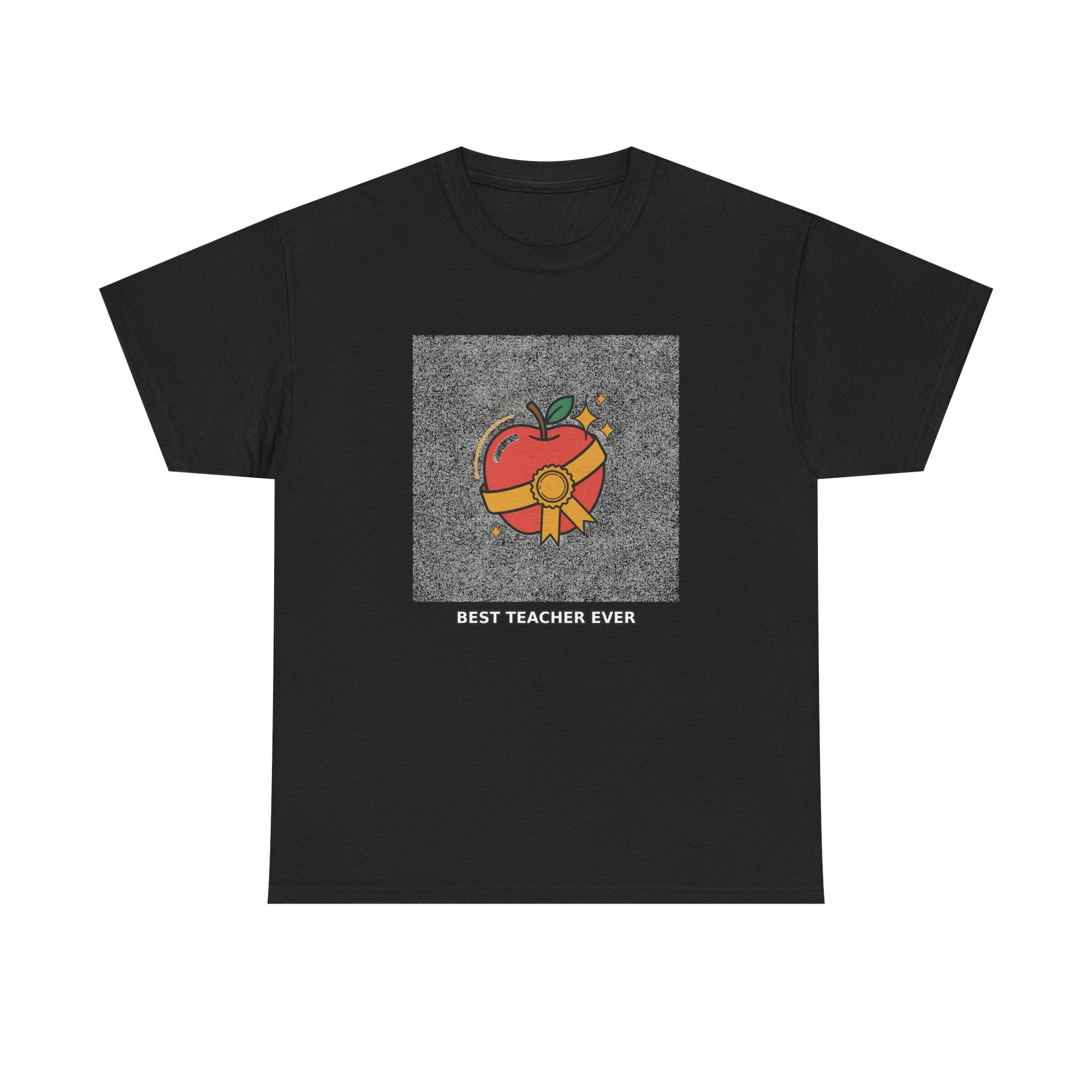 Best Teacher Ever - Retro Apple Tee