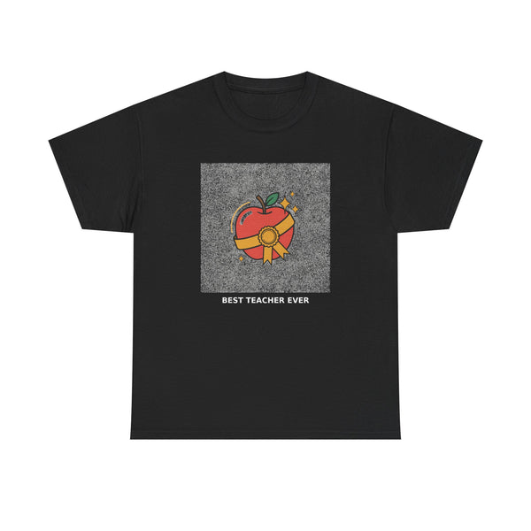 Best Teacher Ever - Retro Apple Tee
