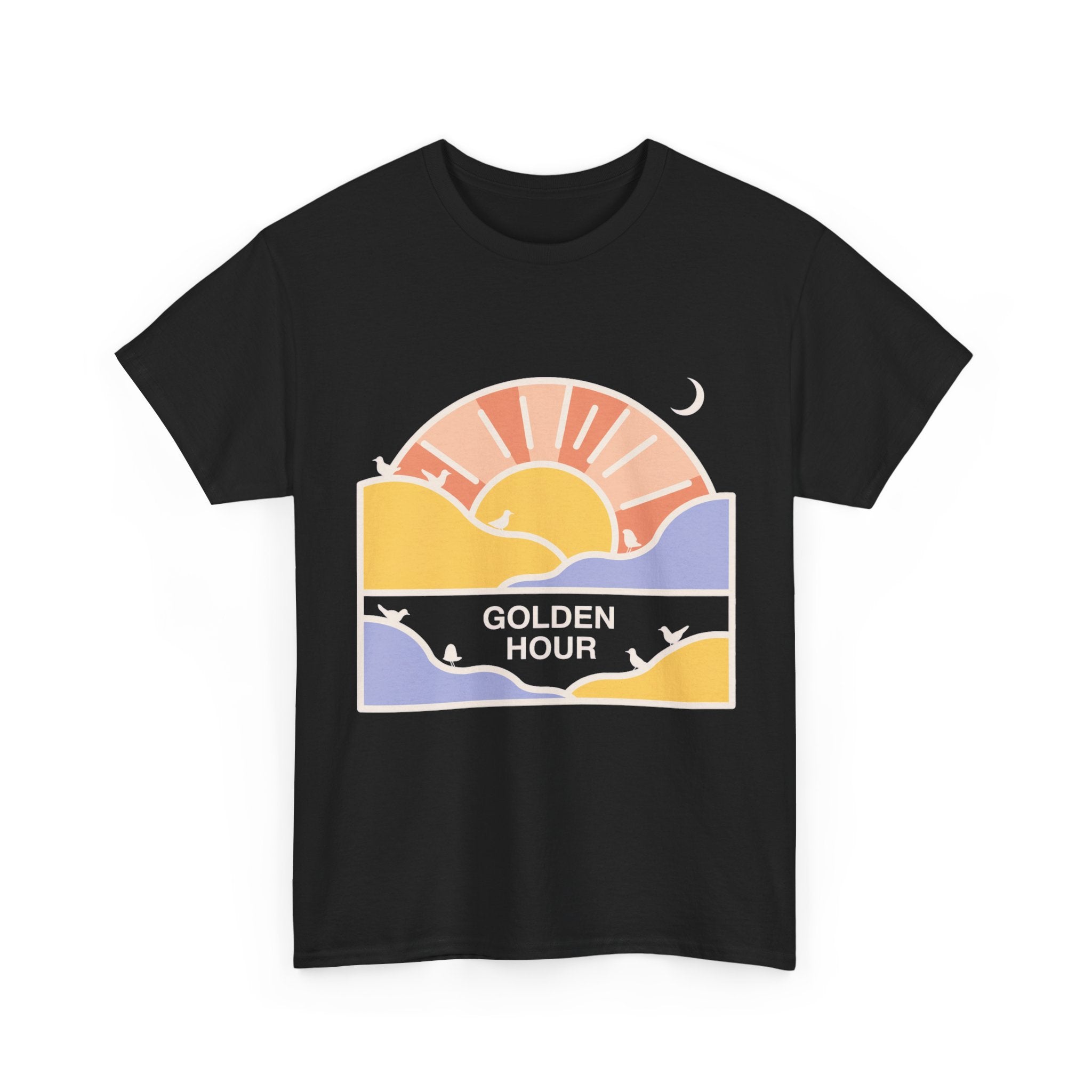 Golden Hour - Minimal Sunset Tee