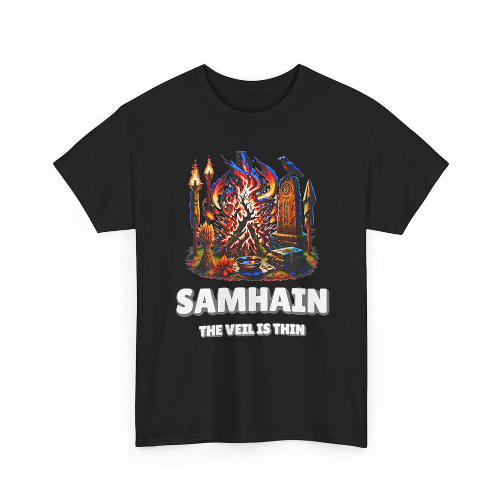 Samhain - The Veil Is Thin Halloween Tee