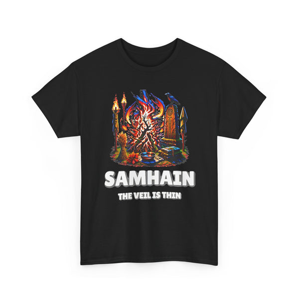 Samhain - The Veil Is Thin Halloween Tee