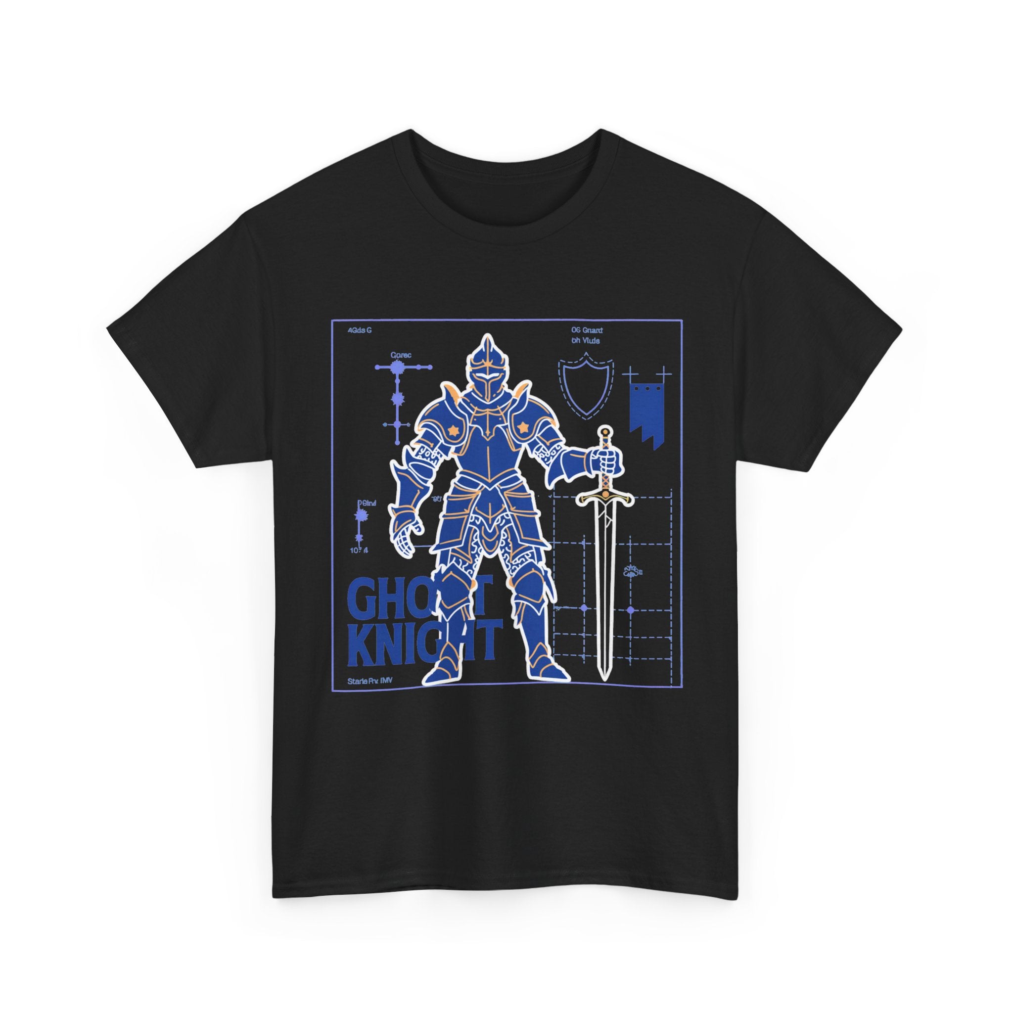 Ghost Knight - Enchanted Blueprint Halloween Tee