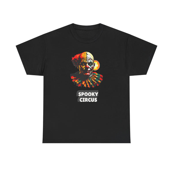 Spooky Circus - Vintage Realistic Clown Halloween Tee