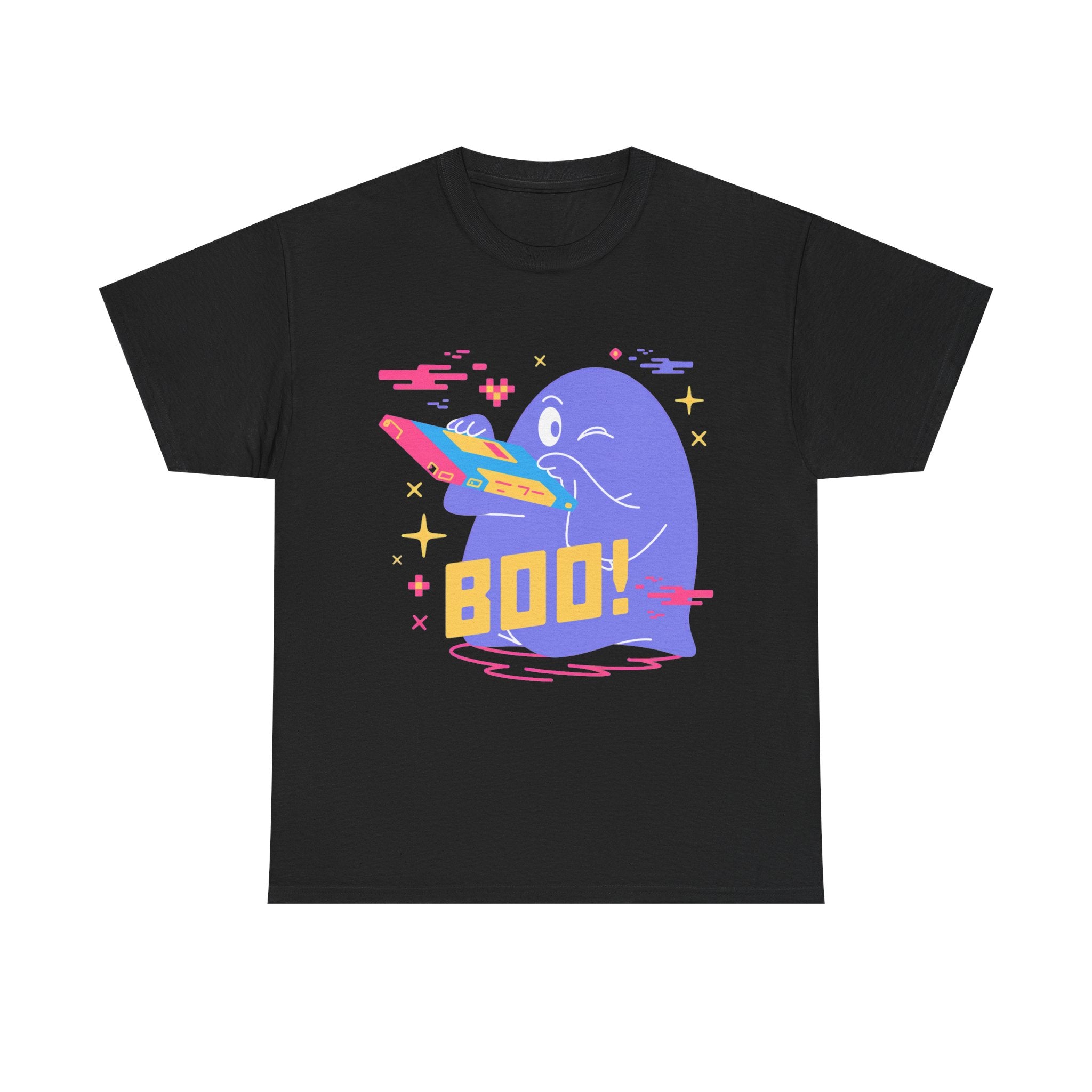 Boo Disk - Retro Y2K Ghost Halloween Tee