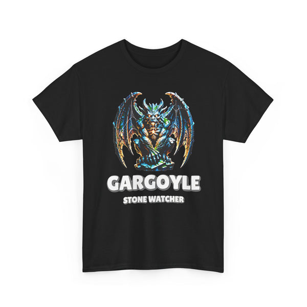 Gargoyle - Stone Watcher Gothic Halloween Tee