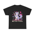 Witch Pixel - Retro Video Game Halloween Tee