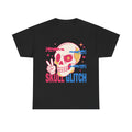 Skull Glitch - Cute Y2K Halloween Tee