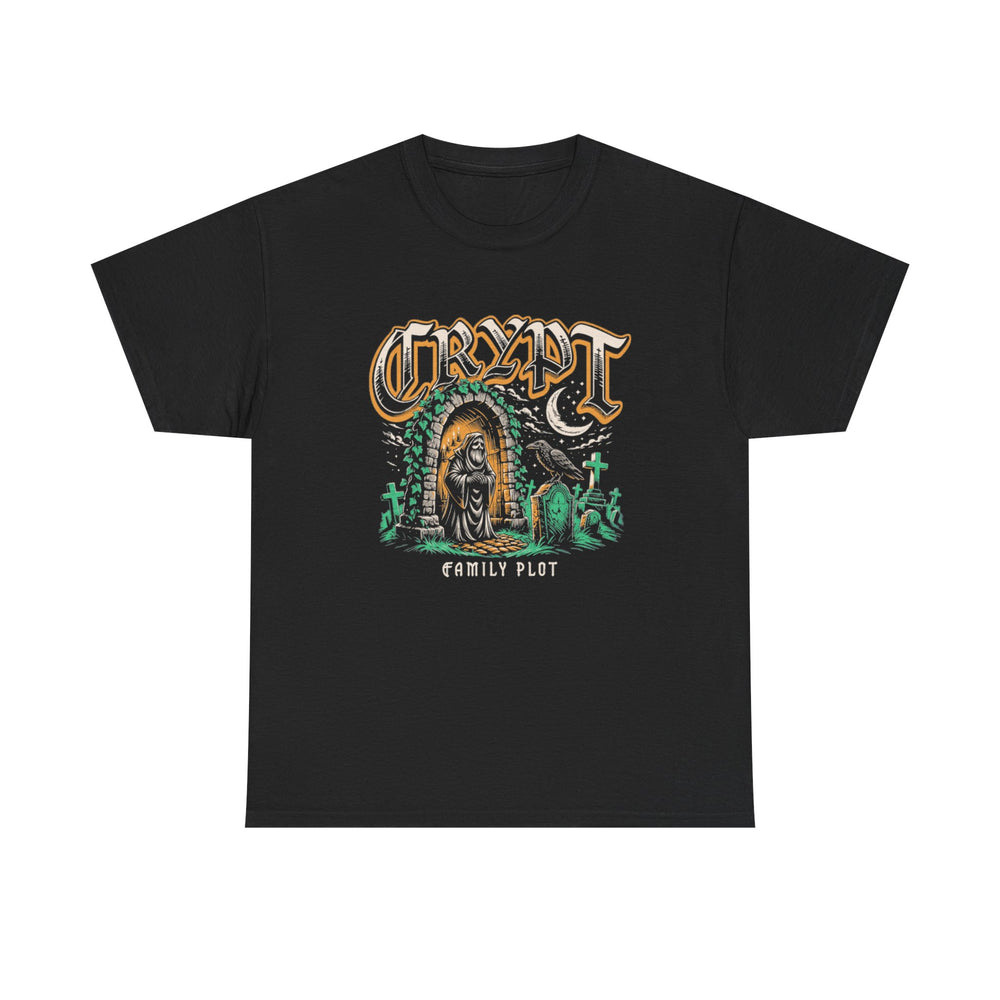 Family Plot - Epic Gothic Crypt Tee - product photo 1 of 4 - SunCrew Supply Co.