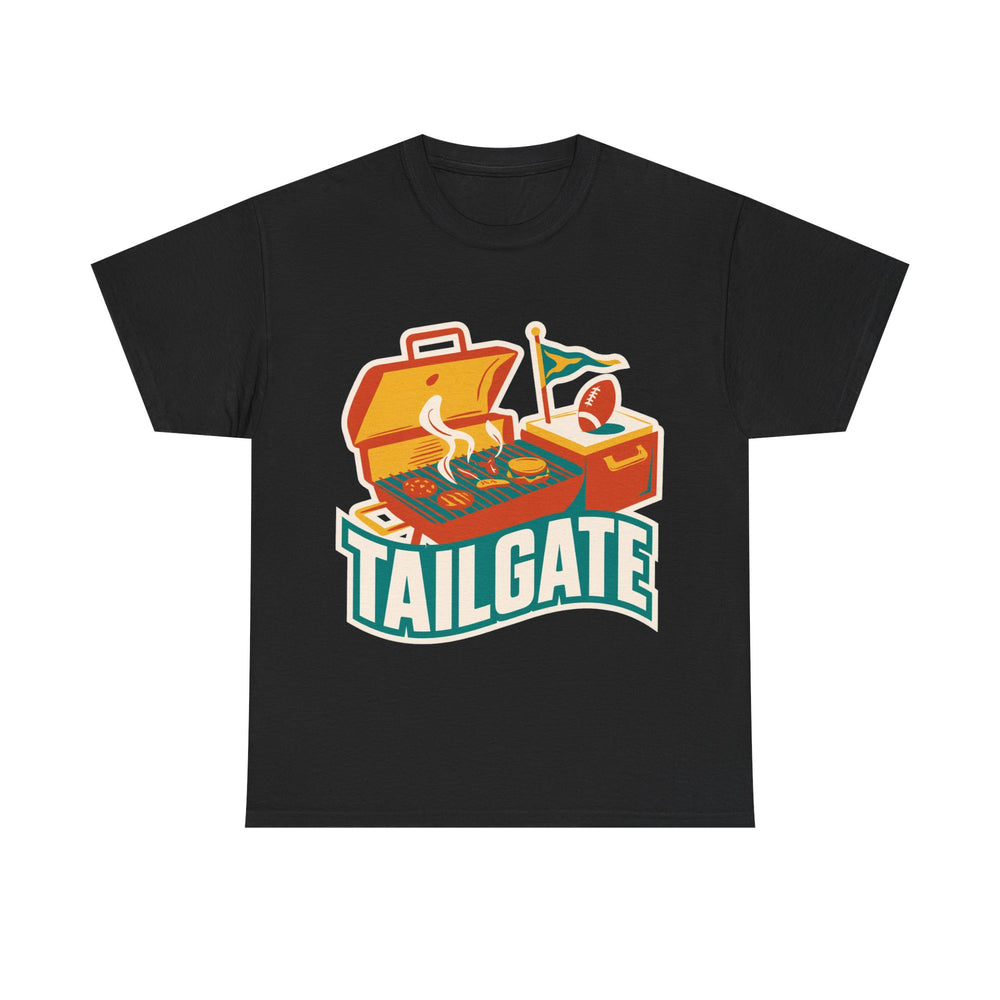Tailgate Season - Retro Football Party Tee - product photo 1 of 4 - SunCrew Supply Co.