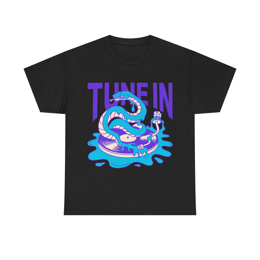 Tune In - Psychedelic Vinyl Snake Tee