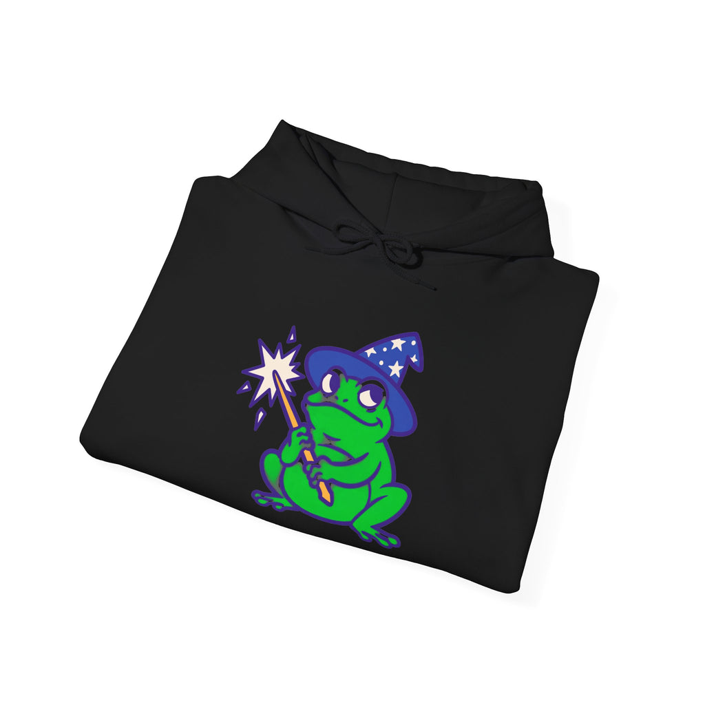 Wizard Frog - Magic Cartoon Hoodie